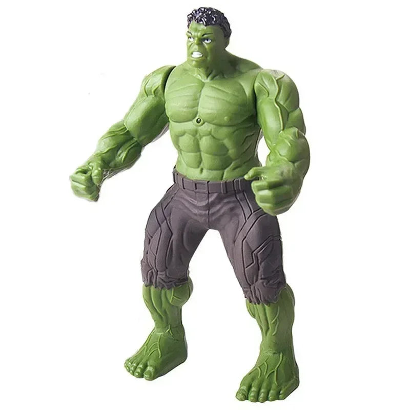 17 cm Marvel Anime Figures — Spider-Man, Hulk, Iron Man Action Figures for Kids
