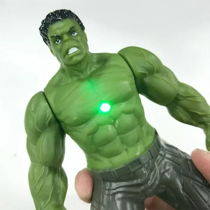 17 cm Marvel Anime Figures — Spider-Man, Hulk, Iron Man Action Figures for Kids