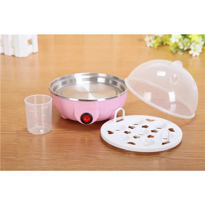 7-Egg Boiler & Steamer — Multi-Function Electric Egg Cooker