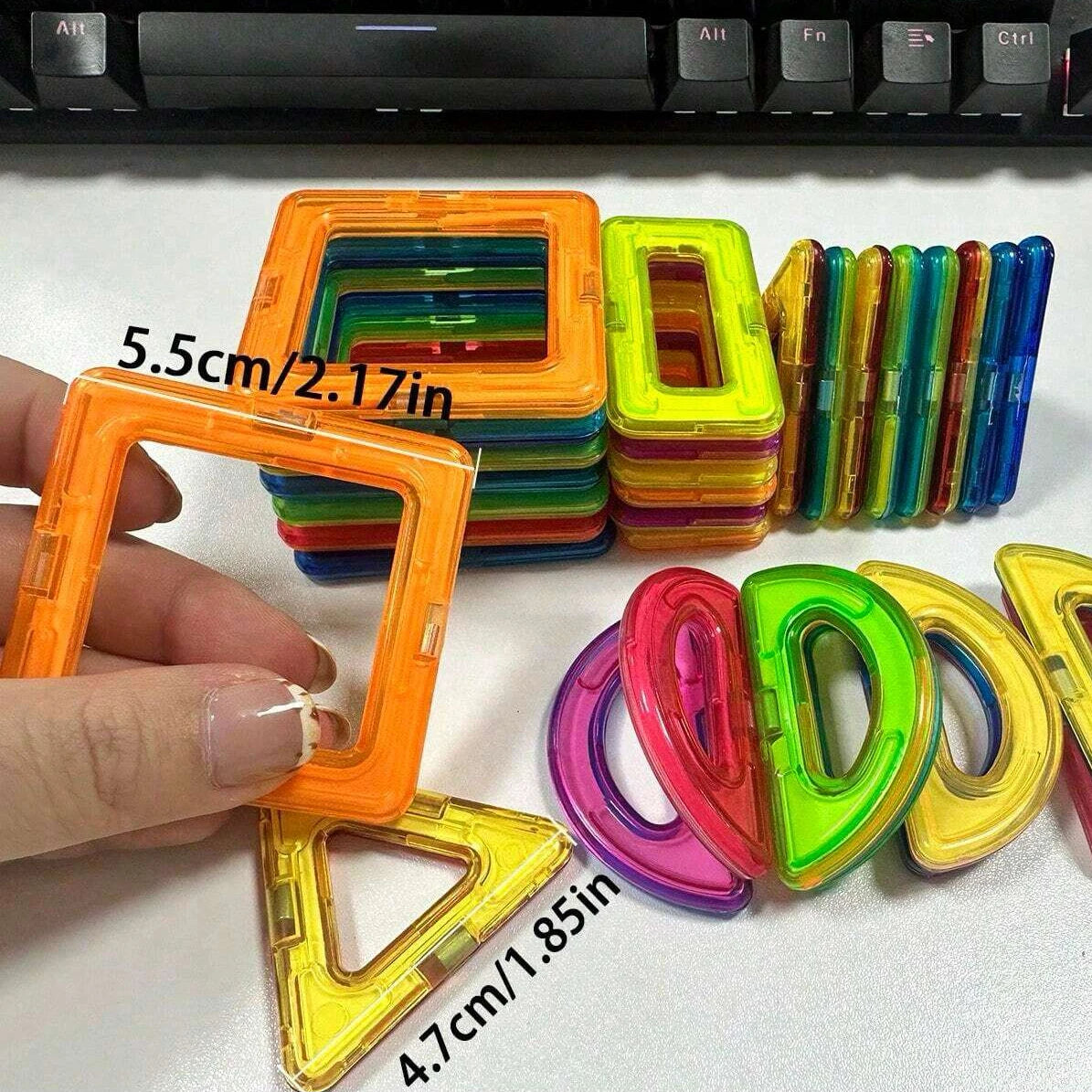 STEM Learning Magnetic Blocks — Medium DIY Construction Toys