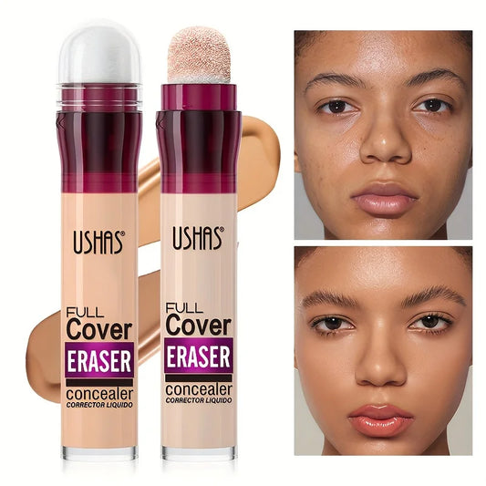 Sponge Head Concealer for Dark Circles & Skin Issues — Long-Lasting Moisturizing Foundation