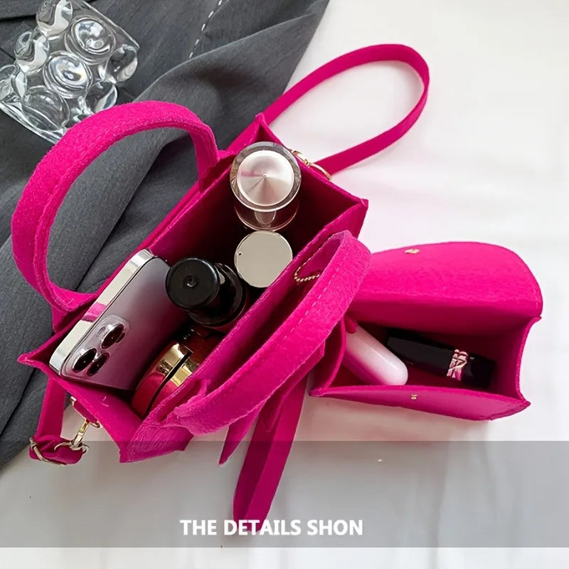 3-Piece Embossed Women's Handbag Set — Crossbody, Clutch & Wallet