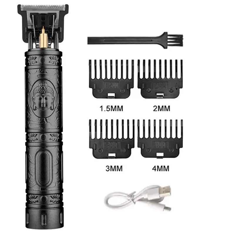 T9 Professional Hair Clipper for Men – Electric Cutting Machine, Rechargeable Barber Shaver