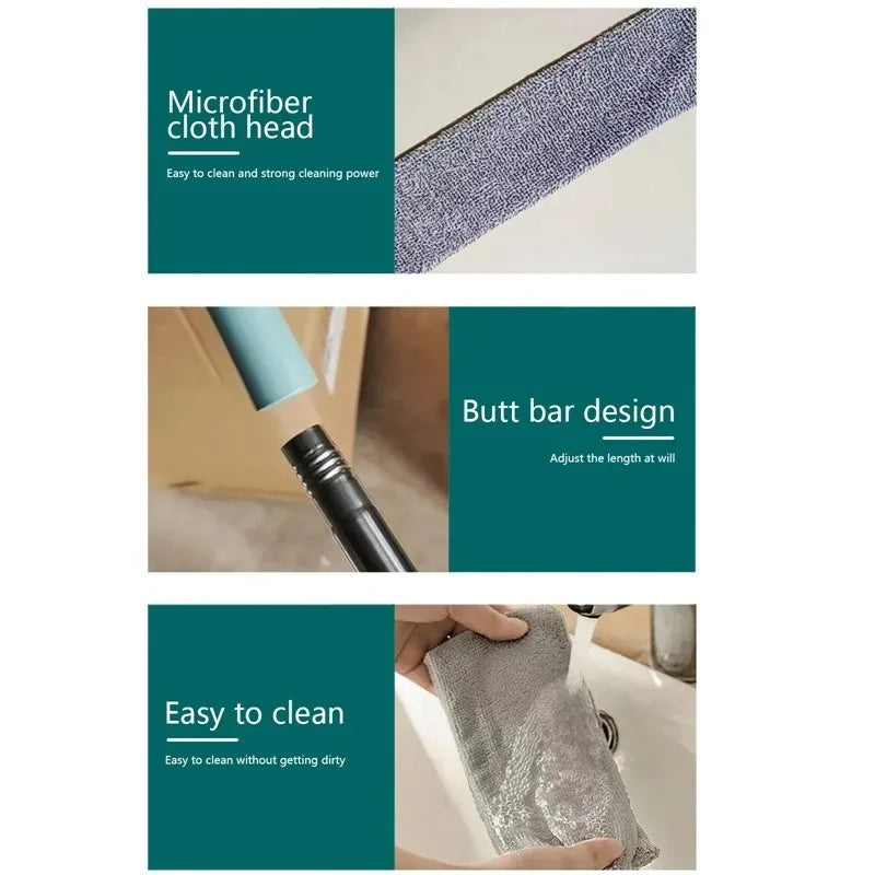 Telescopic Duster Brush – Long-Handle Gap Cleaner for Bedside & Sofa, Dust Removal Tool