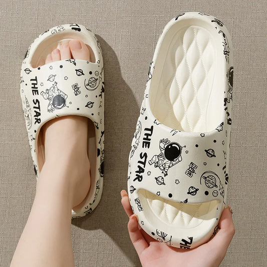 Slippers for Women: Summer Outdoor, Indoor Home, Bathroom + Non-Slip