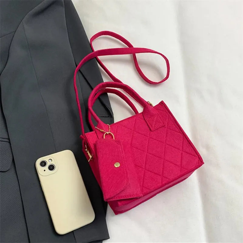 3-Piece Embossed Women's Handbag Set — Crossbody, Clutch & Wallet
