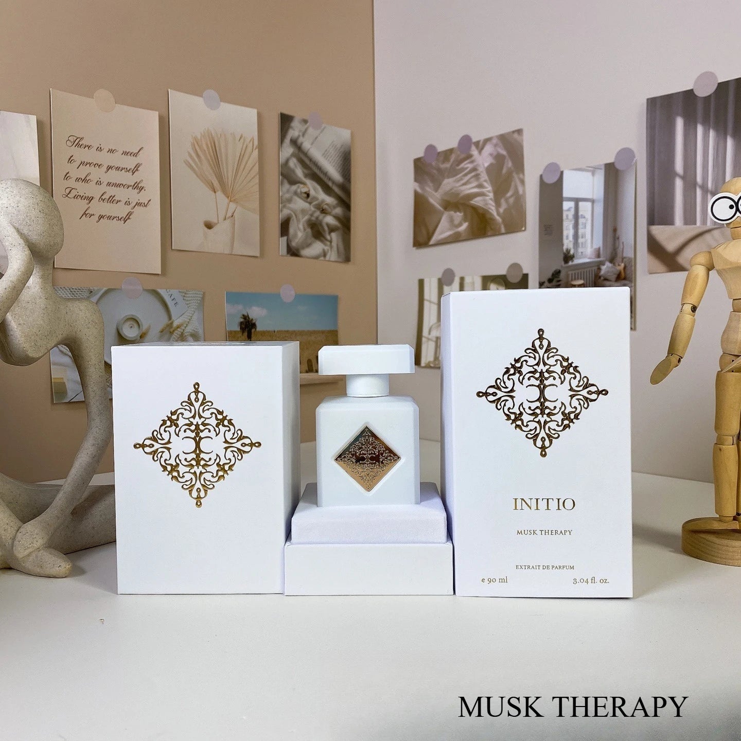 90ml Niche Unisex Initio Perfume – Long-Lasting Oriental Woody Scent