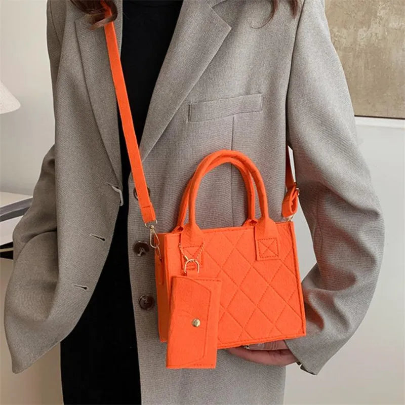 3-Piece Embossed Women's Handbag Set — Crossbody, Clutch & Wallet