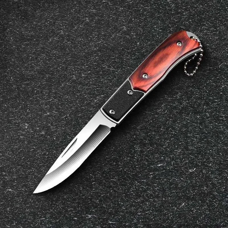 Portable Pocket Folding Knife — Metal Outdoor Survival Hand Tool