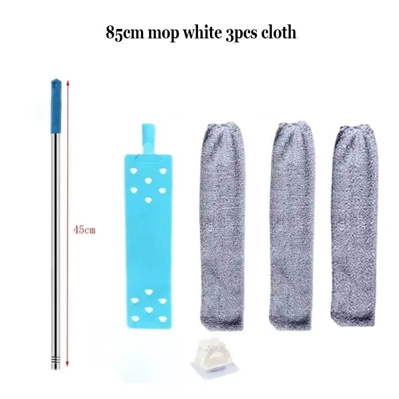 Telescopic Long Handle Broom For Home Blinds Dust Microfiber Brushes To Install Easy To Use Household Cleaning Tools