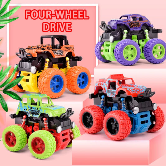 Kids’ Pull-Back Toy Car – Off-Road SUV, Four-Wheel Drive, Racing Gift