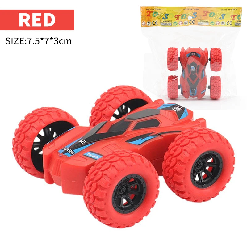 Safe Kids’ Pull-Back Car – Inertia Motion, Fall-Resistant Toy Vehicle