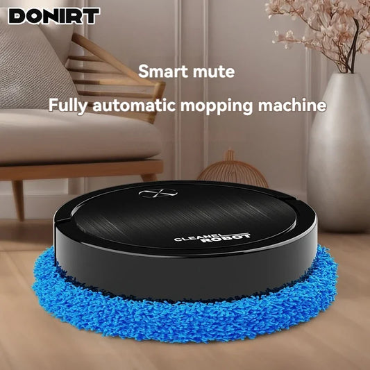 Floor Mopping Robots — Silent, Wet & Dry Cleaning, Smart Home Automatic Floor Scrubber