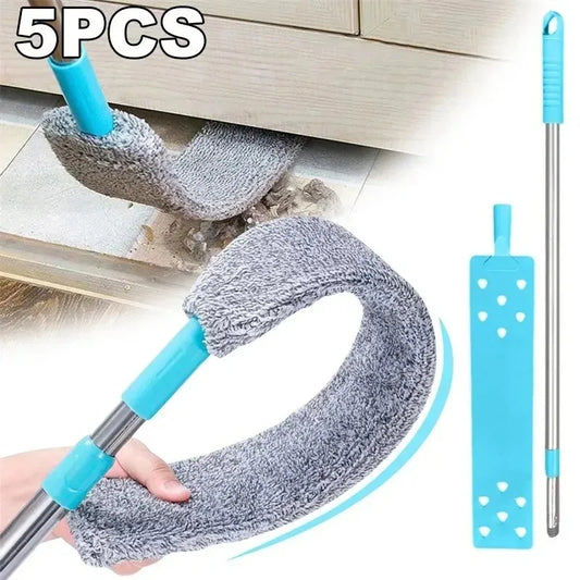 Telescopic Duster Brush – Long-Handle Gap Cleaner for Bedside & Sofa, Dust Removal Tool