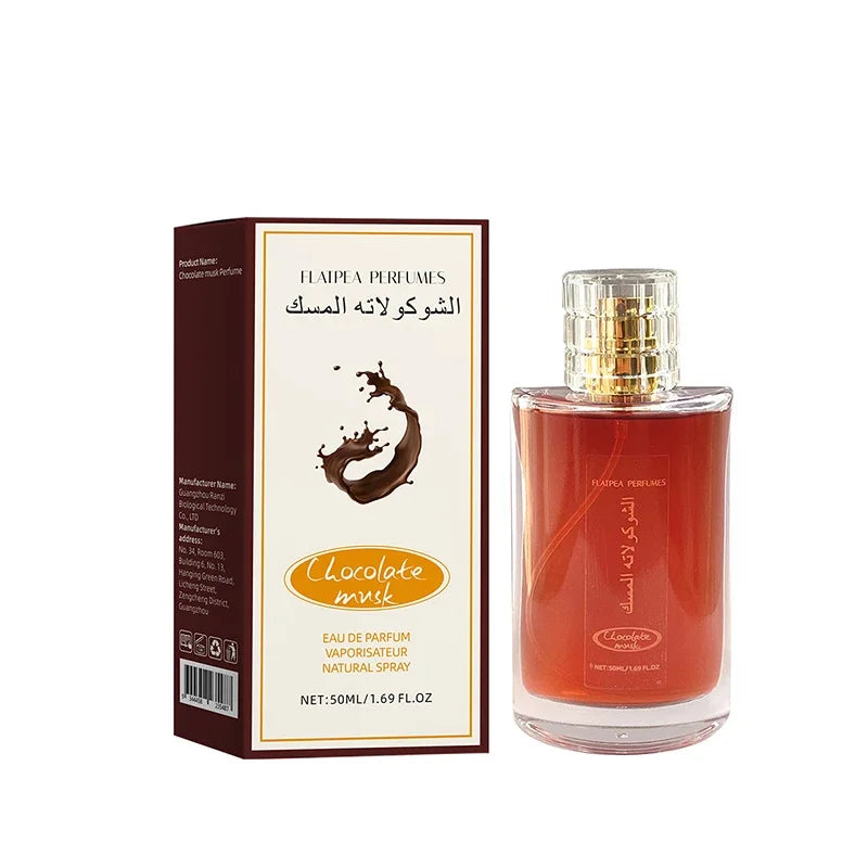 Chocolate Perfume Brand New Musk Arabian High Quality Long-lasting Light Fragrance Fresh Charm Ladies Dating Pheromone Fragrance