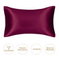 JuwenSilk Silk Pillowcase (Queen) – Natural Mulberry Silk, Smooth, Gentle on Hair & Skin