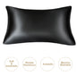JuwenSilk Silk Pillowcase (Queen) – Natural Mulberry Silk, Smooth, Gentle on Hair & Skin