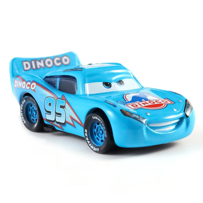 Cars 1:55 Die-Cast Toy Cars (Disney Pixar) – Lightning McQueen, Chick Hicks, The King, Jackson Storm