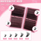 600pcs DIY Eyelash Extensions Kit — Thick Fluffy 30D/100D, Mix Length