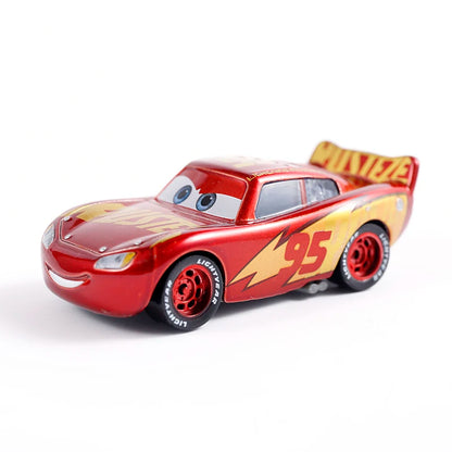 Cars 1:55 Die-Cast Toy Cars (Disney Pixar) – Lightning McQueen, Chick Hicks, The King, Jackson Storm