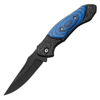 Portable Folding Knife – Outdoor Camping, Stainless Steel, Compact Mini Utility