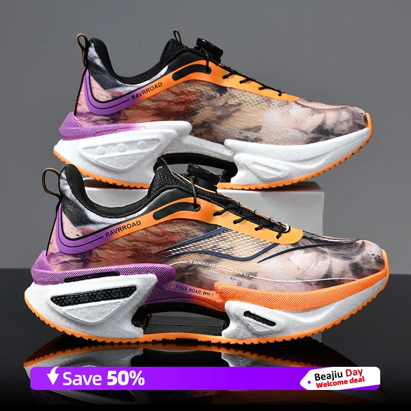 Running Shoes for Marathon Training — Men, Breathable & Lightweight
