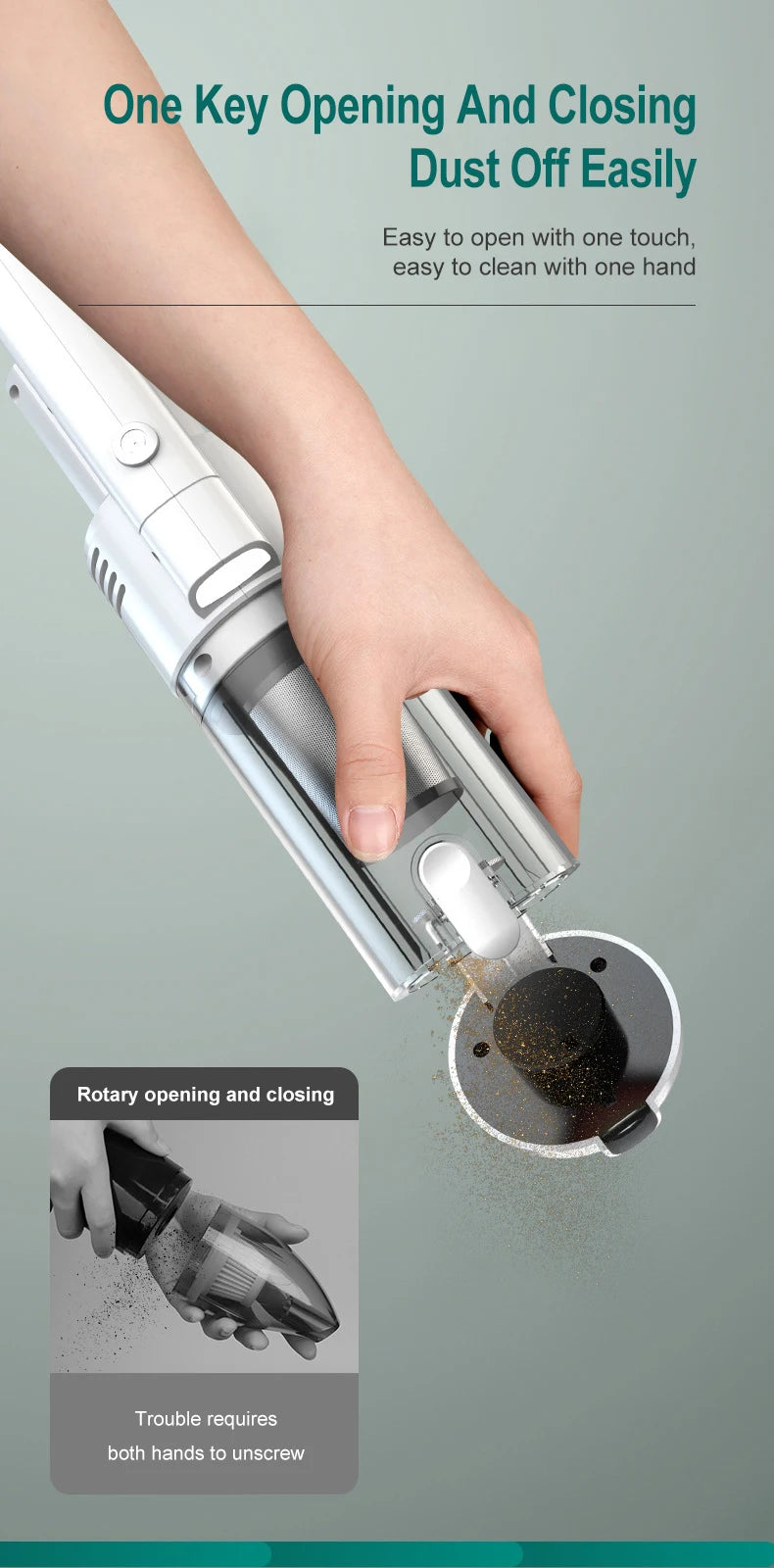 15000Pa Multifunctional Wireless Handheld Vacuum—Powerful HEPA Car & Home Cleaner