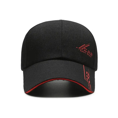 Men’s Summer Long-Brim Hat — Baseball Cap, Outdoor Sun Shield, Fishing & Hiking