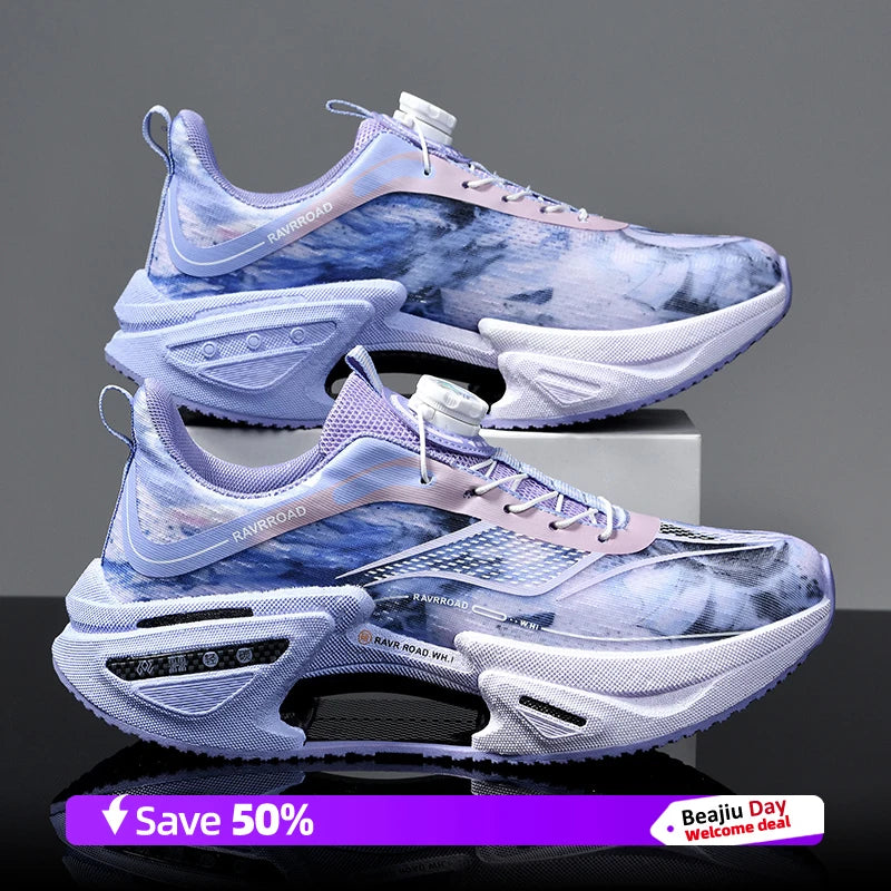 Running Shoes for Marathon Training — Men, Breathable & Lightweight