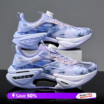 Running Shoes for Marathon Training — Men, Breathable & Lightweight