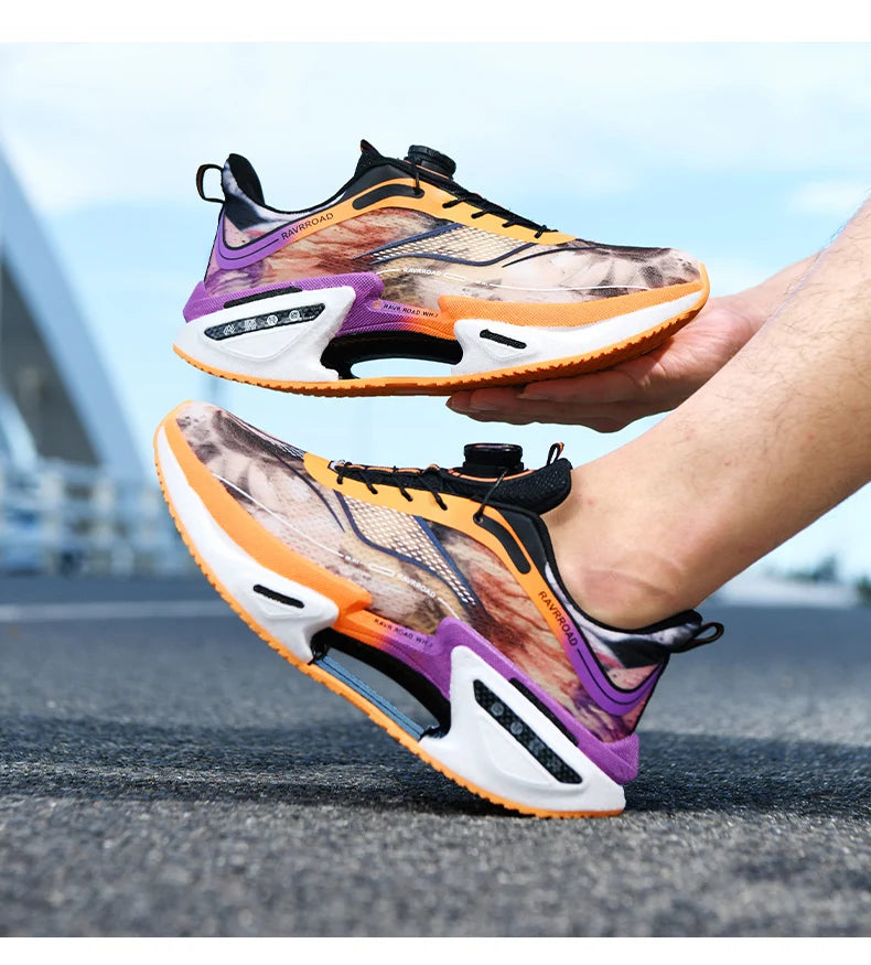 Running Shoes for Marathon Training — Men, Breathable & Lightweight