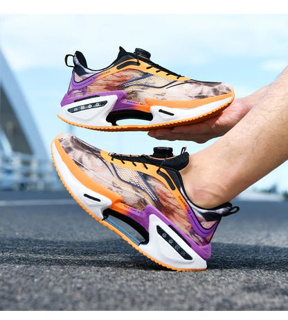 Running Shoes for Marathon Training — Men, Breathable & Lightweight