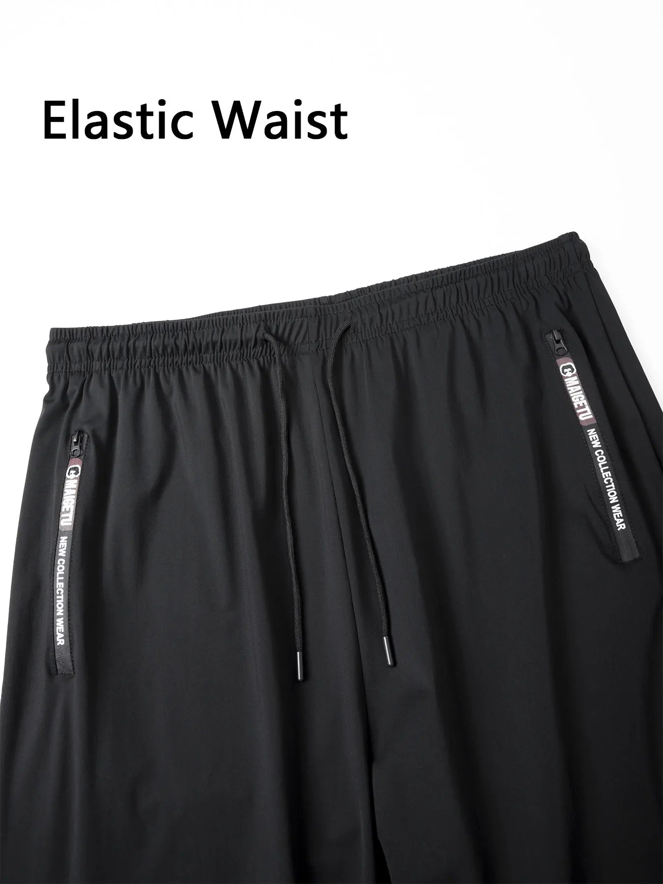 1/2/3 Piece Men’s Jogging Pants — Sports Fit, Zip Pockets, Quick-Dry
