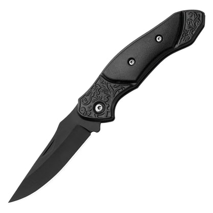 Portable Folding Knife – Outdoor Camping, Stainless Steel, Compact Mini Utility