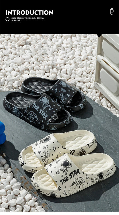 Slippers for Women: Summer Outdoor, Indoor Home, Bathroom + Non-Slip