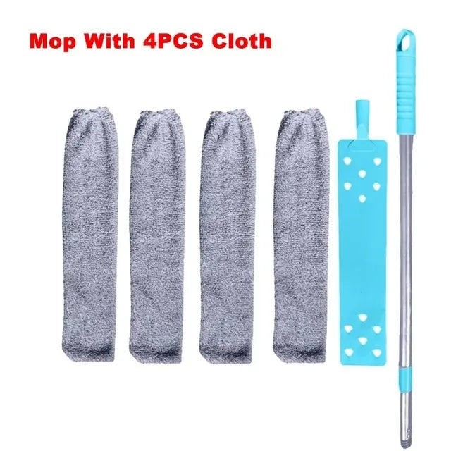 Telescopic Duster Brush – Long-Handle Gap Cleaner for Bedside & Sofa, Dust Removal Tool