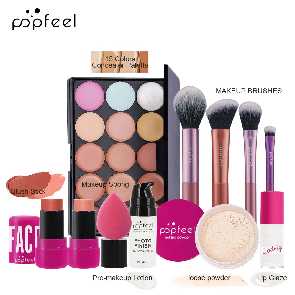 Valentine’s Day Gift Set: POPFEEL Makeup Kit for Girls & Women