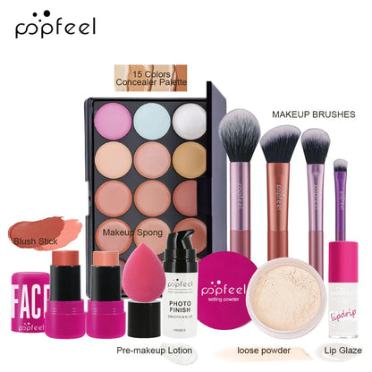 Valentine’s Day Gift Set: POPFEEL Makeup Kit for Girls & Women