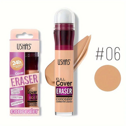 Sponge Head Concealer for Dark Circles & Skin Issues — Long-Lasting Moisturizing Foundation