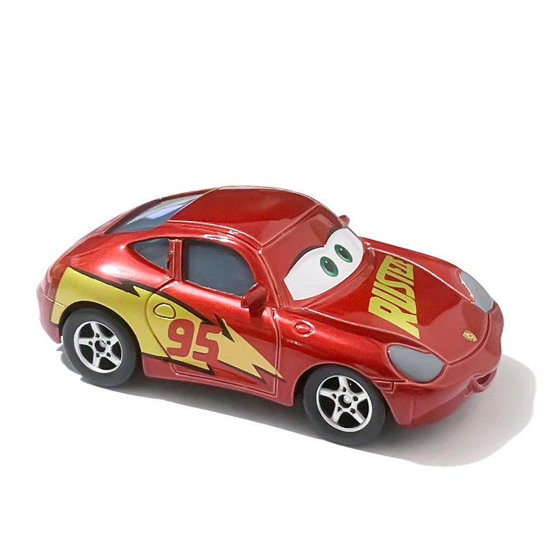 Cars 1:55 Die-Cast Toy Cars (Disney Pixar) – Lightning McQueen, Chick Hicks, The King, Jackson Storm