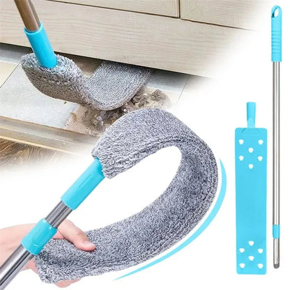 Telescopic Duster Brush – Long-Handle Gap Cleaner for Bedside & Sofa, Dust Removal Tool
