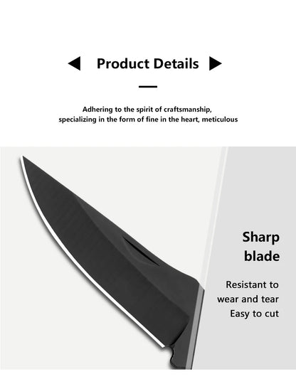 Portable Folding Knife – Outdoor Camping, Stainless Steel, Compact Mini Utility