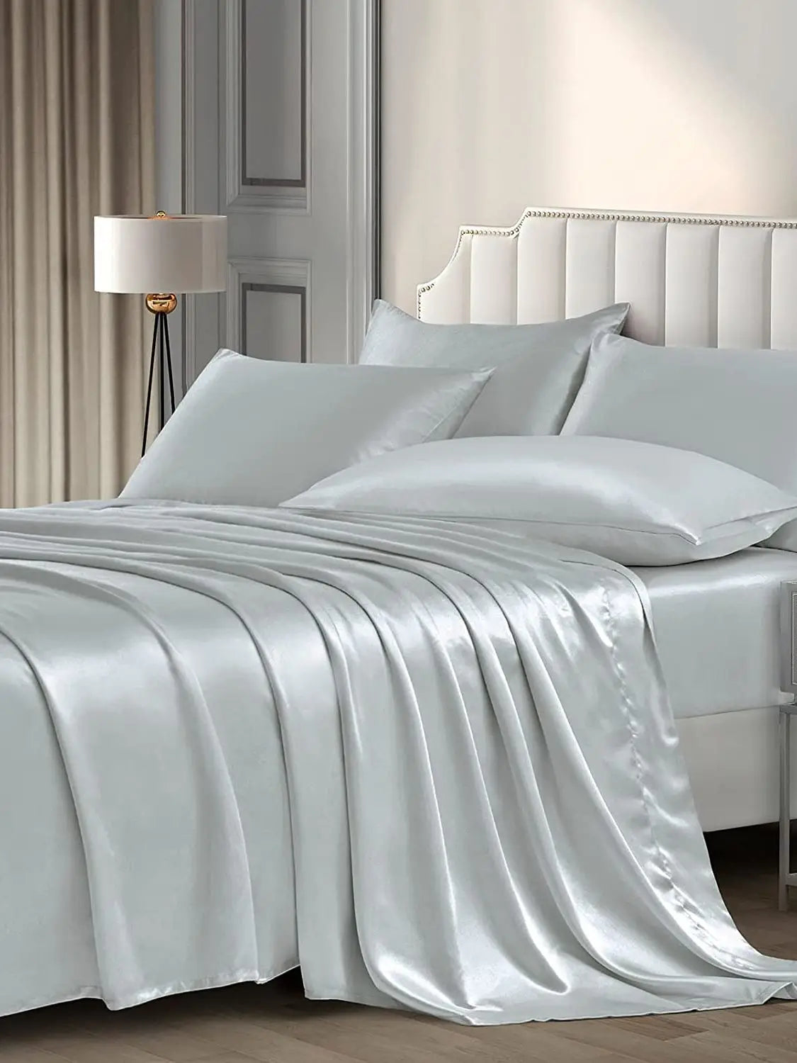 JuwenSilk Silk Pillowcase (Queen) – Natural Mulberry Silk, Smooth, Gentle on Hair & Skin