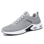Men’s 2025 Breathable Lace-Up Running Shoes – Light Casual Sports Sneakers