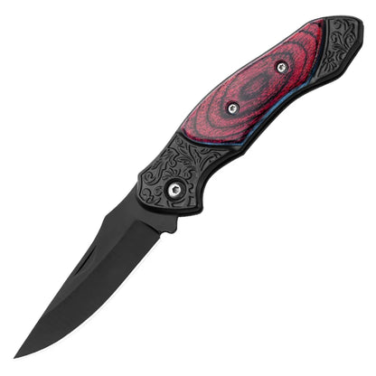 Portable Folding Knife – Outdoor Camping, Stainless Steel, Compact Mini Utility