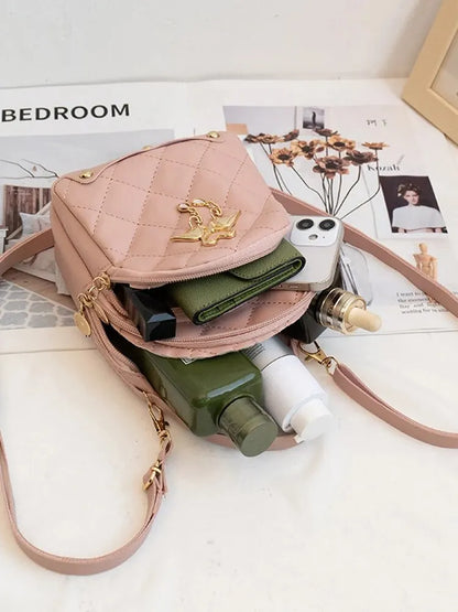 Ladies’ Fashion Backpack by Rilibegan — Ins New Style, Mini Crossbody/Backpack