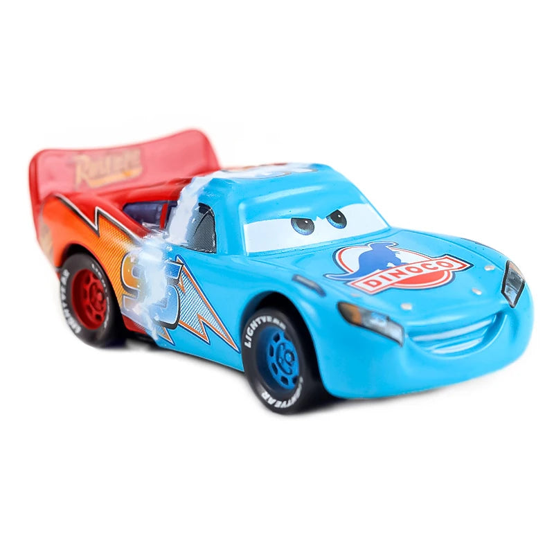 Cars 1:55 Die-Cast Toy Cars (Disney Pixar) – Lightning McQueen, Chick Hicks, The King, Jackson Storm