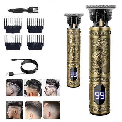 T9 Professional Hair Clipper for Men – Electric Cutting Machine, Rechargeable Barber Shaver