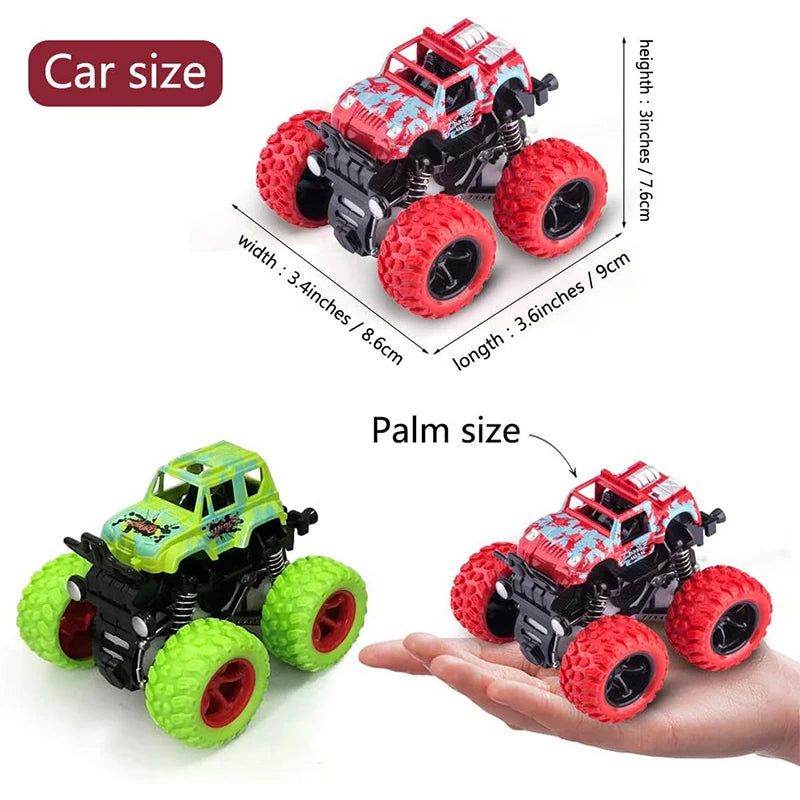 Kids’ Pull-Back Toy Car – Off-Road SUV, Four-Wheel Drive, Racing Gift