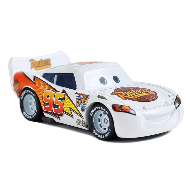 Cars 1:55 Die-Cast Toy Cars (Disney Pixar) – Lightning McQueen, Chick Hicks, The King, Jackson Storm